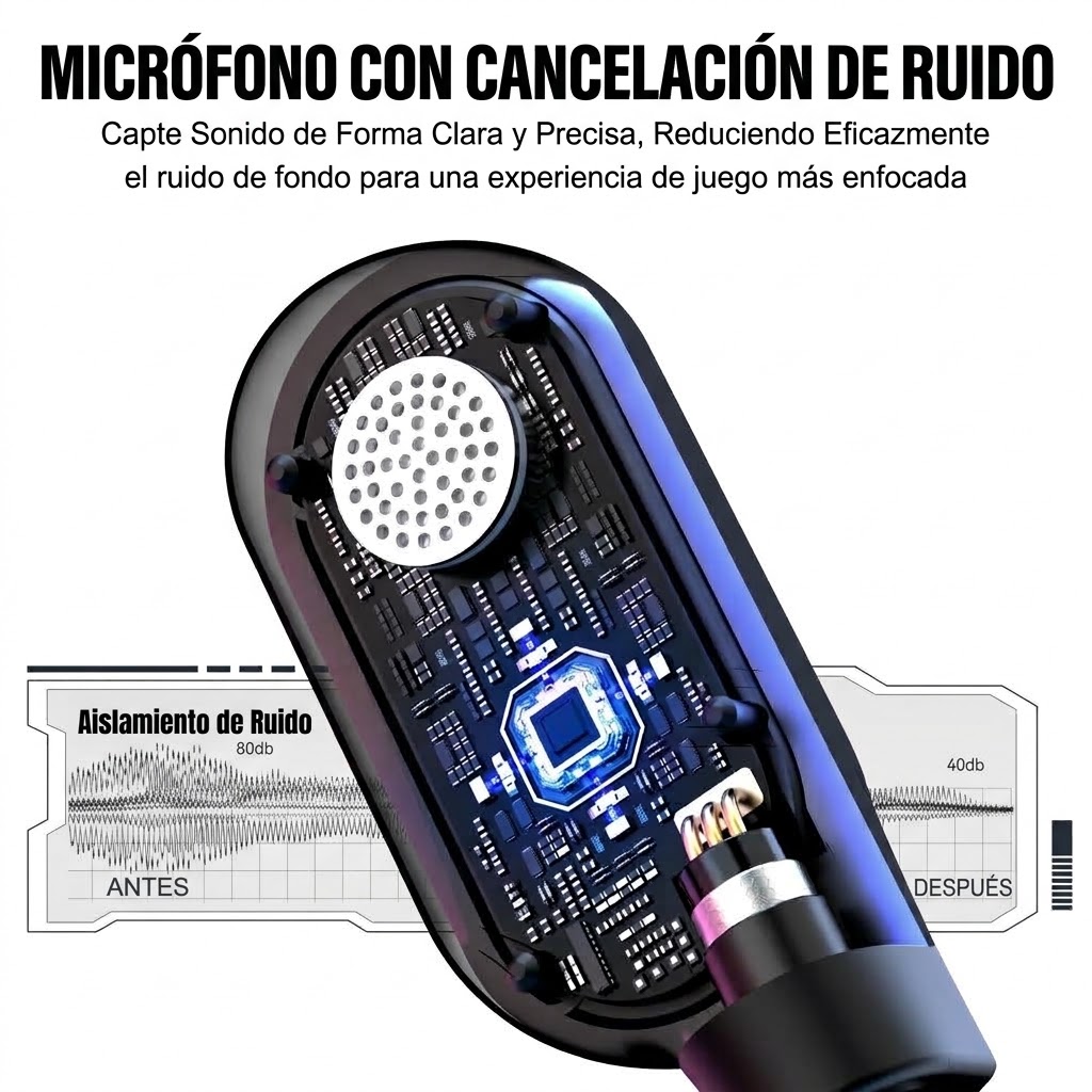 AURICULARES INALÁMBRICOS MULTIPLATAFORMAS ENVOLVENTE 7.1 - Imagen 2