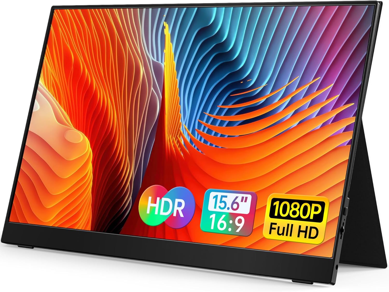 MONITOR PORTÁTIL AMPLIAR PANTALLA — 15.6" 1080P FHD