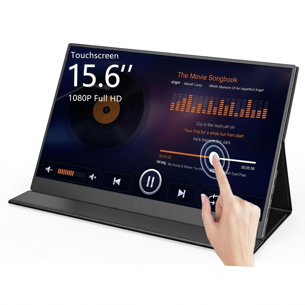 MONITOR PORTÁTIL TÁCTIL 15.6” FHD
