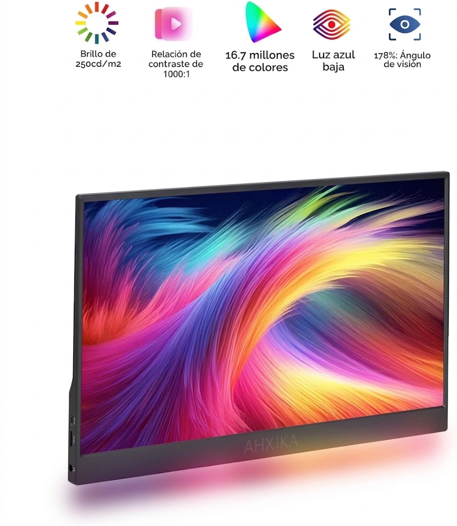 MONITOR PORTÁTIL TÁCTIL 15.6” FHD - Imagen 3